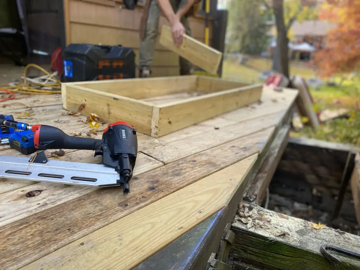 Deck Remodeling in Water Mill